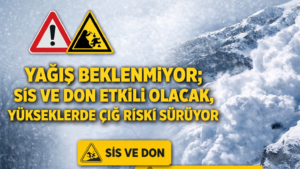 Meteoroloji’nin 10 Mart 06.00–11 Mart 06.00 değerlendirmesine göre ülke genelinde
