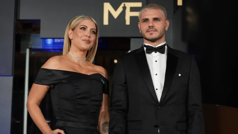 Galatasaray’ın Arjantinli yıldızı Mauro Icardi, Wanda Nara ile boşanma sürecinin