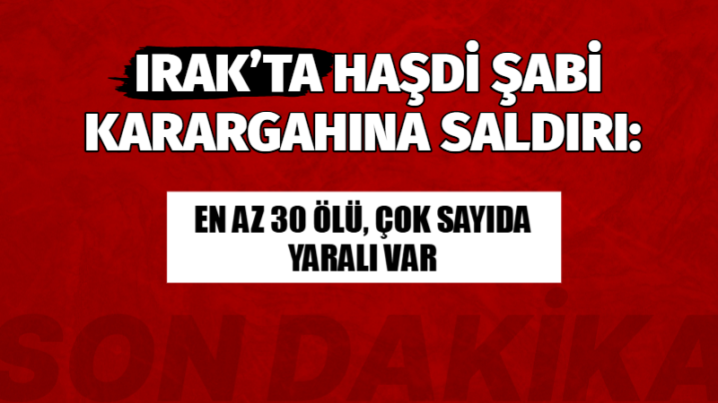 Irak’ın batısındaki Enbar vilayetinde Haşdi Şabi’ye bağlı 19. Tugay karargahlarını
