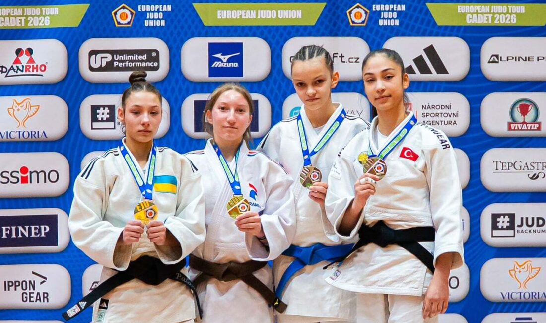 Konya Büyükşehir Belediyespor Judo Takımı sporcusu Havva Sena Tokmak, Çekya’da