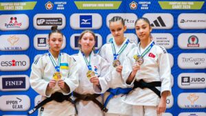 Konya Büyükşehir Belediyespor Judo Takımı sporcusu Havva Sena Tokmak, Çekya’da
