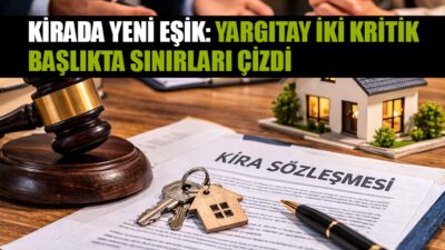Yargıtay 3. Hukuk Dairesi’nin Resmî Gazete’de yayımlanan iki kararı, kira