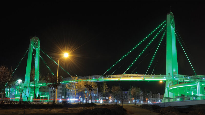 Konya AKOM, Yazır Su Deposu Yaya Üst Geçidi’nde yapılacak çelik