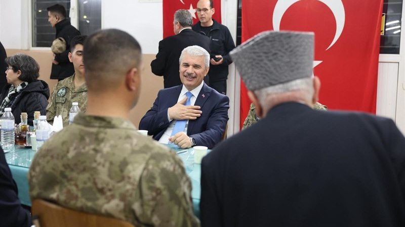 Konya Valisi İbrahim Akın, Hava Savunma ve Garnizon Komutanlığı tarafından