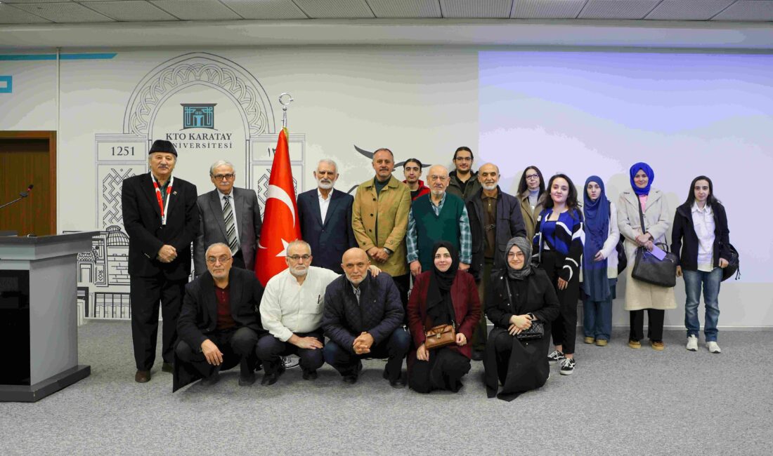 KTO Karatay Üniversitesi’nde, İstiklal Marşı’nın kabulünün 105. yıl dönümü dolayısıyla