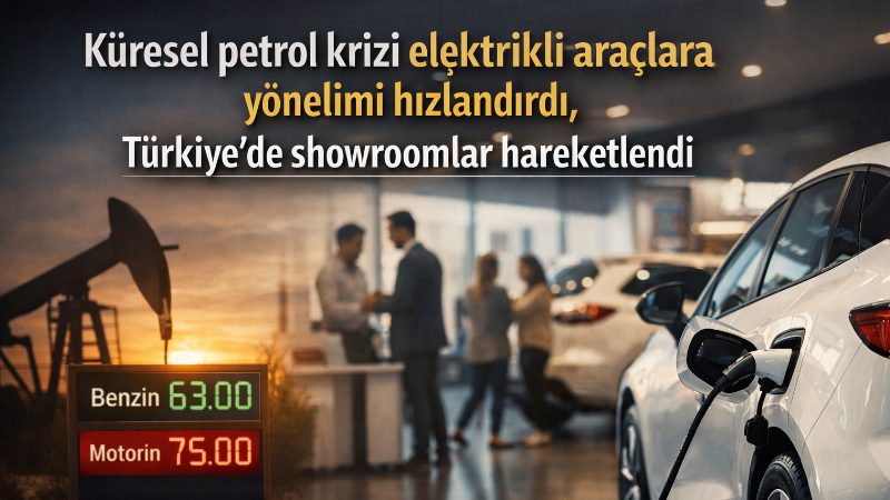 Petrol fiyatlarındaki sert yükseliş, elektrikli araçları çevreci bir tercihten çıkarıp