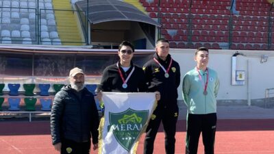 Meram Belediyespor okçuları, Türkiye Okçuluk Federasyonu Konya İl Temsilciliği’nin düzenlediği