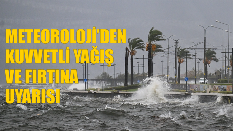 Meteoroloji, 28 Mart sabahından 29 Mart sabahına kadar Ege, Akdeniz,