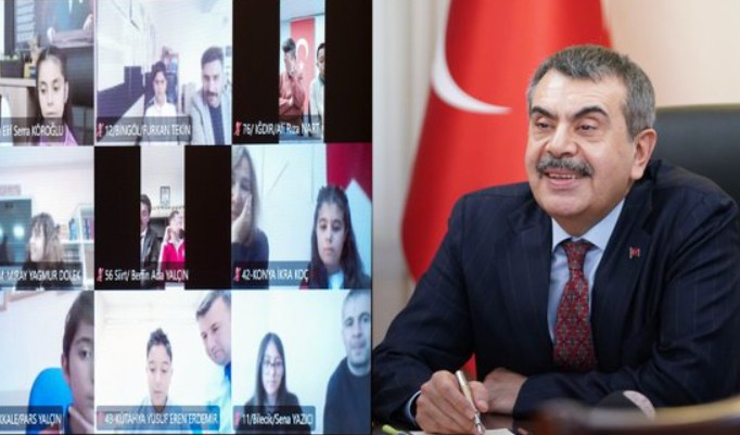 Millî Eğitim Bakanı Yusuf Tekin, 81 ili temsilen seçilen öğrencilerden