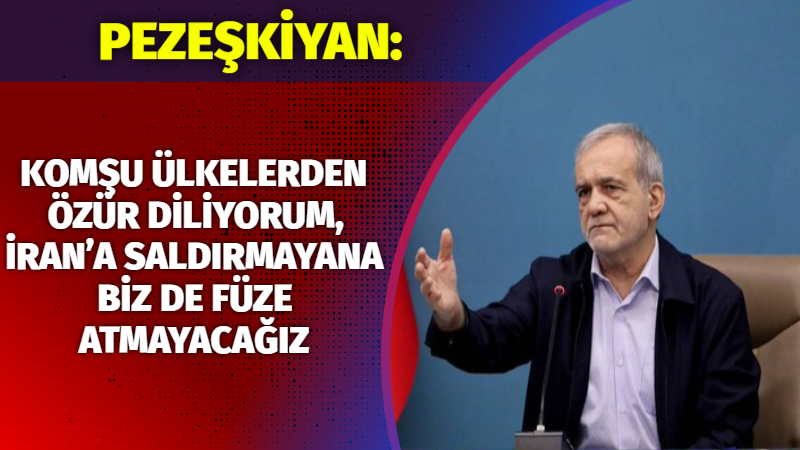 ABD-İsrail-İran savaşının sekizinci gününde karşılıklı misillemeler sürerken, İran Cumhurbaşkanı Mesud