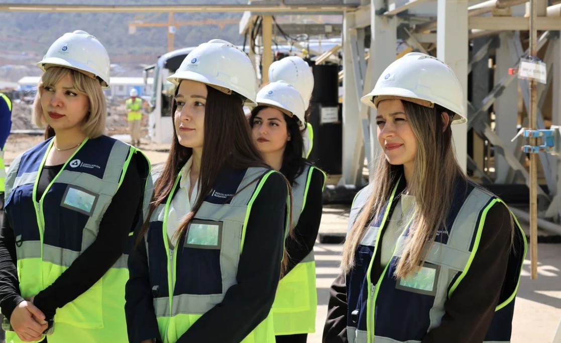 Akkuyu Nükleer Güç Santrali sahasında 8 Mart Dünya Kadınlar Günü