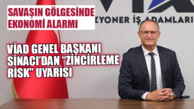 VİAD Genel Başkanı Atilla Sinacı, ABD ve İsrail’in İran’a yönelik