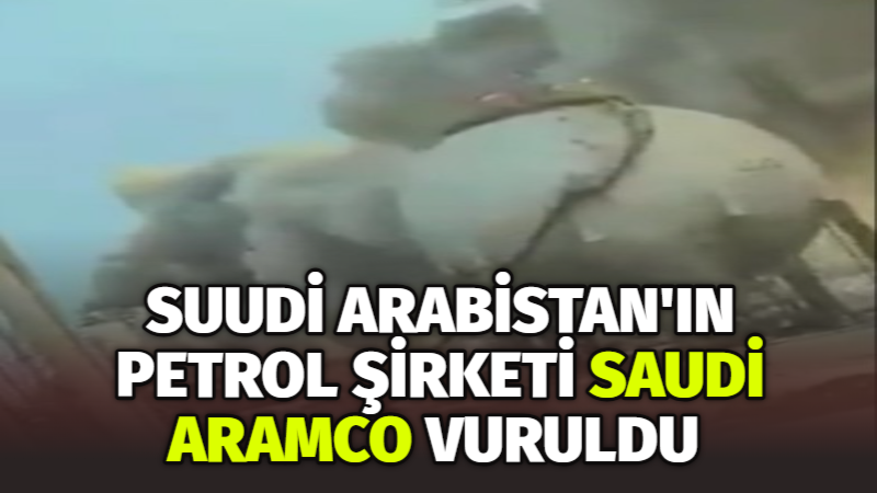 İHA saldırısı sonrası Ras Tanura rafineri tesisinde yangın çıktığı bildirilirken,