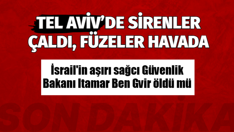 İsrail ordusu, İran’ın yeni bir balistik füze saldırısı başlattığını açıkladı.
