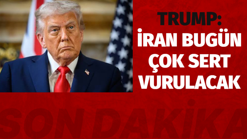 ABD Başkanı Donald Trump, savaşın 8’inci gününde yaptığı açıklamada İran’ın
