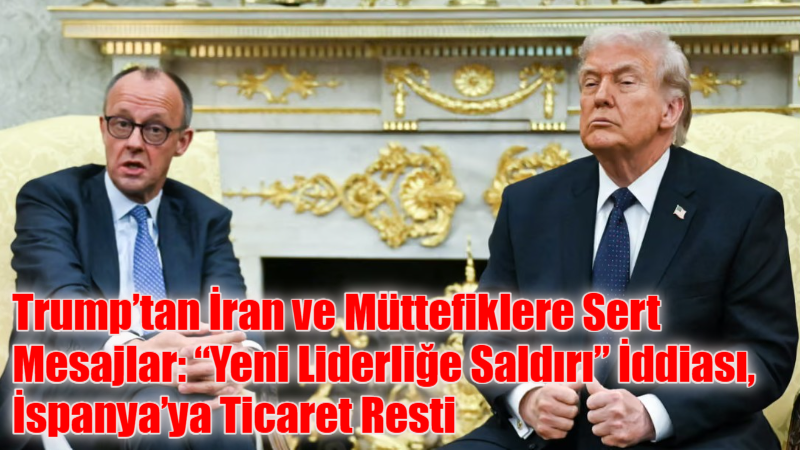ABD Başkanı Donald Trump, İran’a yönelik saldırıların dördüncü gününde Beyaz