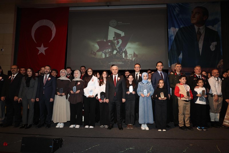 Konya’da 18 Mart Şehitleri Anma Günü ve Çanakkale Deniz Zaferi’nin