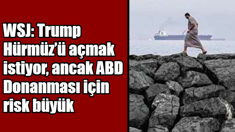 İran’ın kapattığı Hürmüz Boğazı’nı yeniden açma sözü veren ABD Başkanı