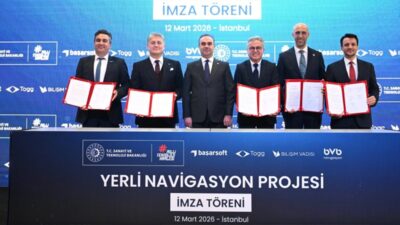 Sanayi ve Teknoloji Bakanı Mehmet Fatih Kacır, yerli navigasyon uygulaması