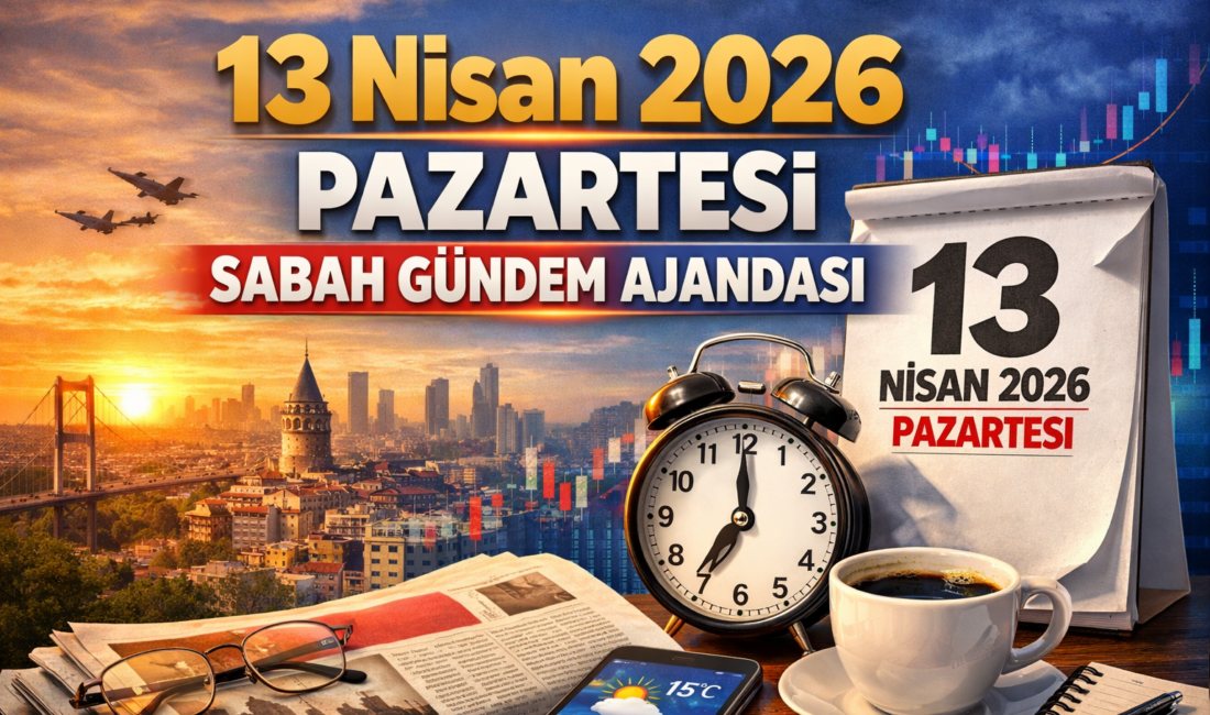 Konya’da serin ve yer yer yağışlı bir sabah başlarken, Türkiye
