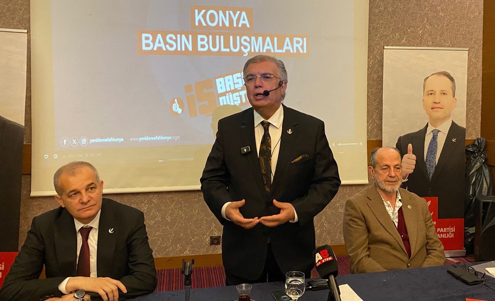 Yeniden Refah Partisi Genel Başkan Vekili Prof. Dr. Doğan Aydal,