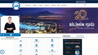 Aksaray Üniversitesi özel gereksinimli öğrencilerin dijital ortamlara erişimini kolaylaştırmak ve