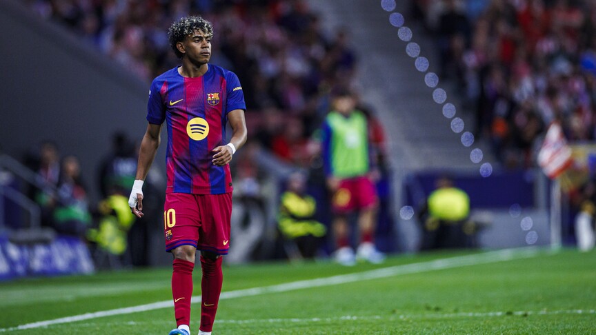 Barcelona, yıldız futbolcusu Lamine Yamal'ın sol bacağındaki arka adale sakatlığı