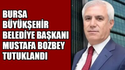 Bursa’da yürütülen rüşvet, suç örgütü, kara para aklama ve imar