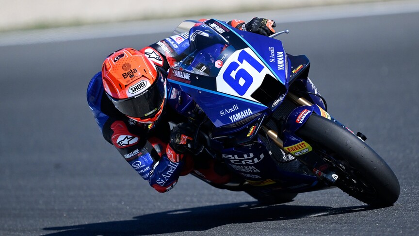 Milli motosikletçi Can Öncü, Dünya Supersport Şampiyonası'nın Hollanda ayağındaki ilk