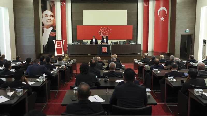 CHP Genel Başkanı Özgür Özel başkanlığında İl Başkanları Toplantısı gerçekleştirildi.