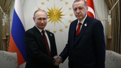 Cumhurbaşkanı Recep Tayyip Erdoğan, Rusya Devlet Başkanı Vladimir Putin ile