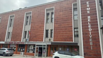 Uşak'ta, Eşme Belediyesiyle bağlantılı "irtikap" suçuna ilişkin soruşturma kapsamında, Belediye