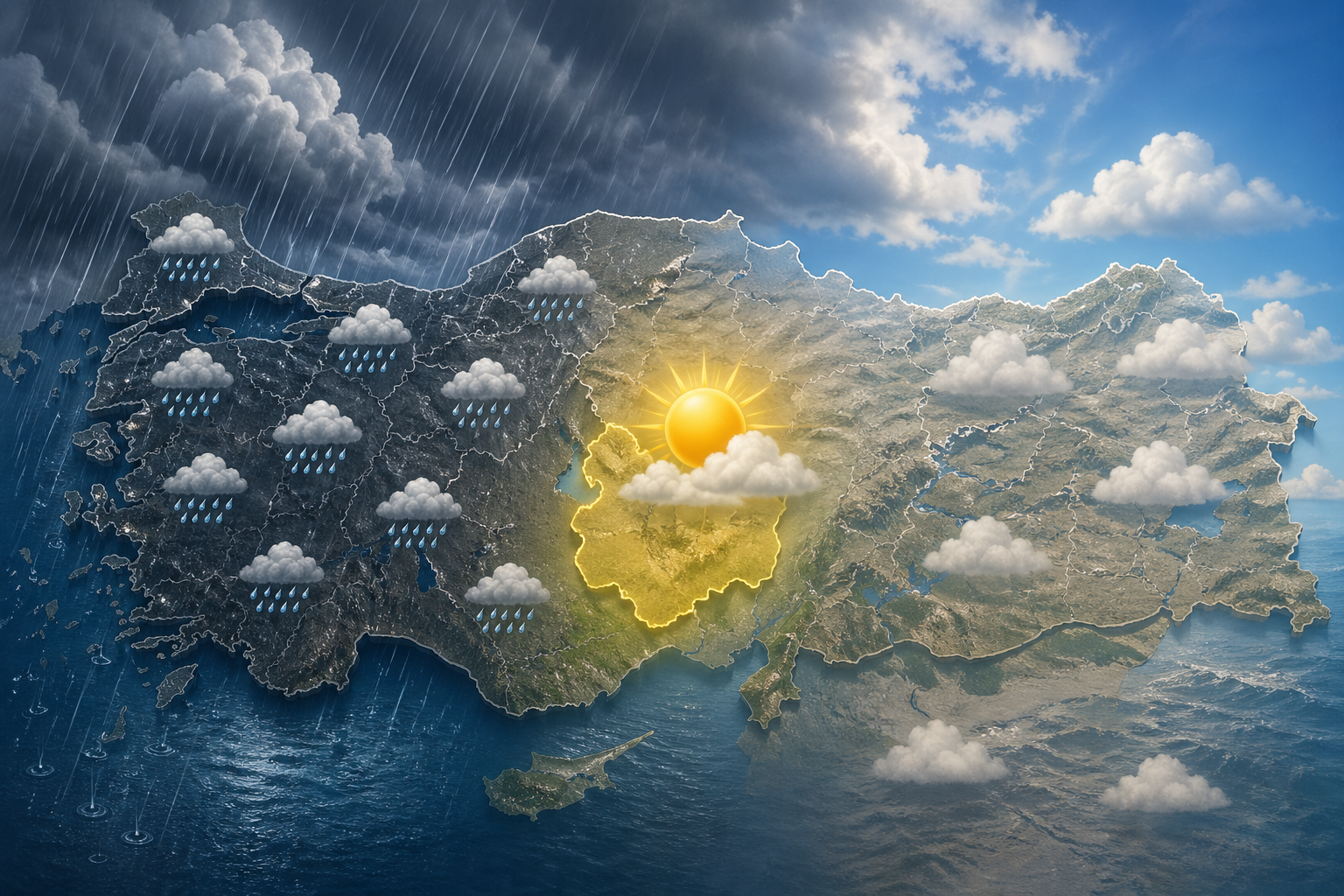 Sıcaklıklar, bu hafta mevsim normallerinde seyredecek. Ankara, İstanbul ve İzmir'de