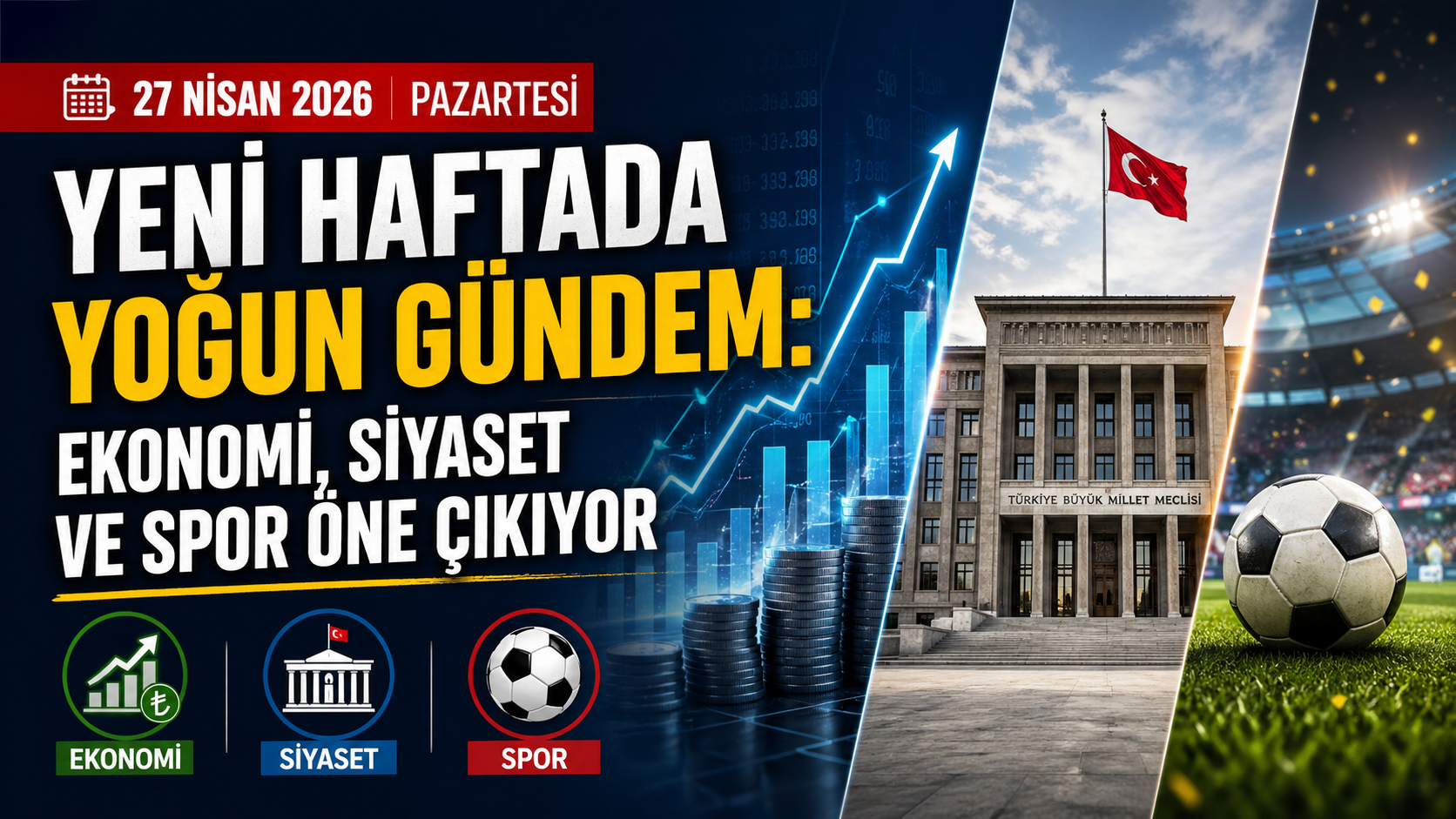 Konya’da yağışlı sabah, Konyaspor-Trabzonspor maçı, TCMB Genel Kurulu, Orta Doğu