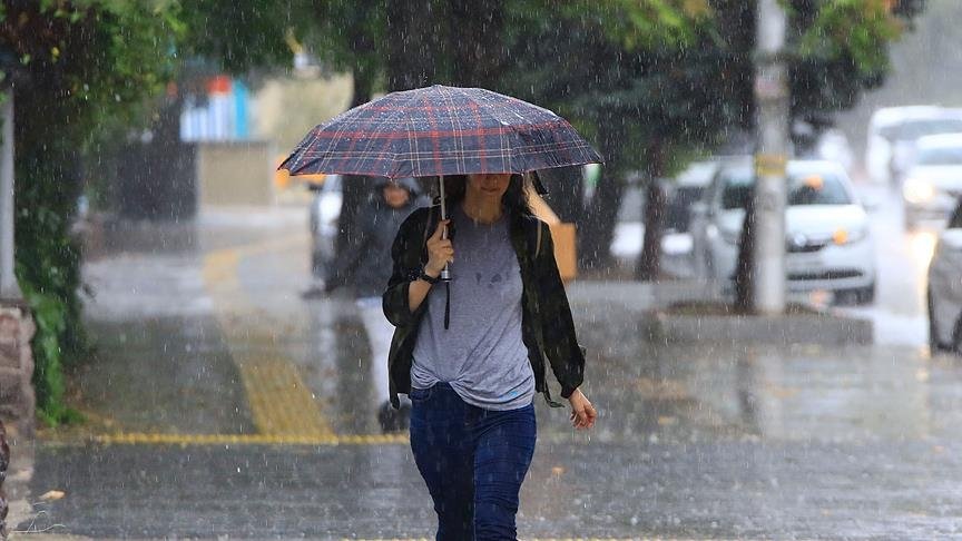 İçişleri Bakanlığı, Meteoroloji verilerine dayanarak çok sayıda il için sarı