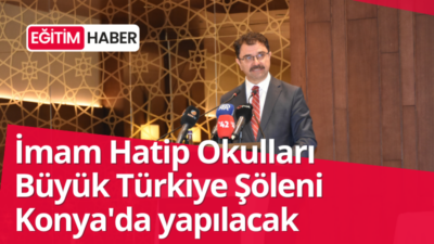Milli Eğitim Bakanlığı Din Öğretimi Genel Müdürü Ahmet İşleyen: "Bu
