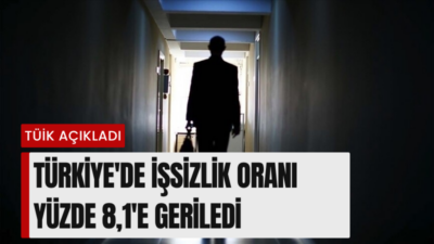 Türkiye'de işsizlik oranı, martta bir önceki aya göre 0,3 puan
