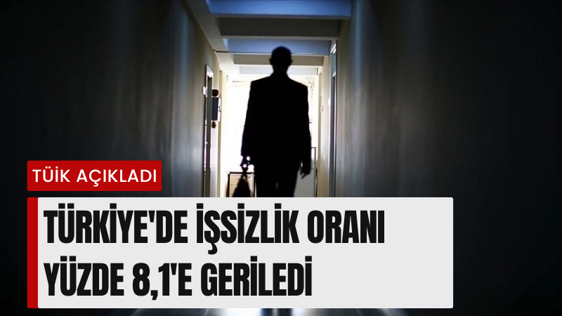 Türkiye'de işsizlik oranı, martta bir önceki aya göre 0,3 puan