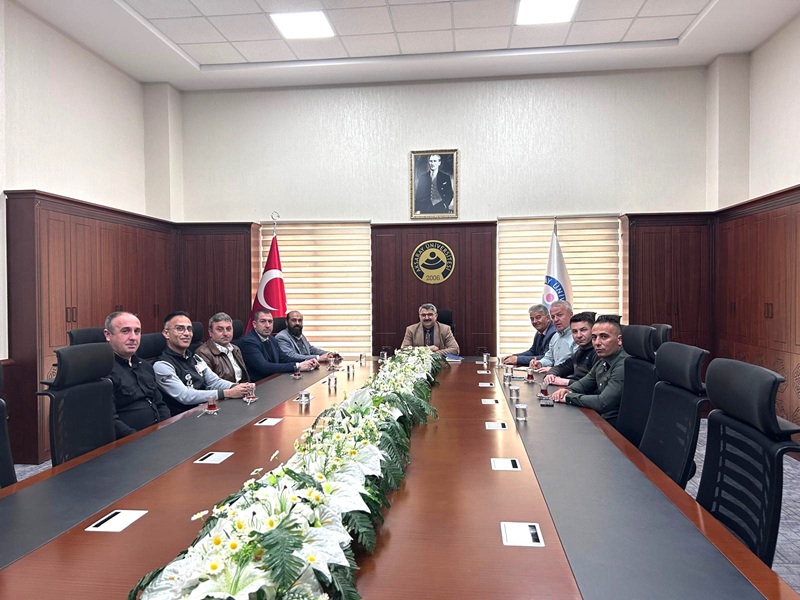 Aksaray Üniversitesinde kampüs güvenliği uygulamaları gözden geçirildi, ilave tedbirler masaya