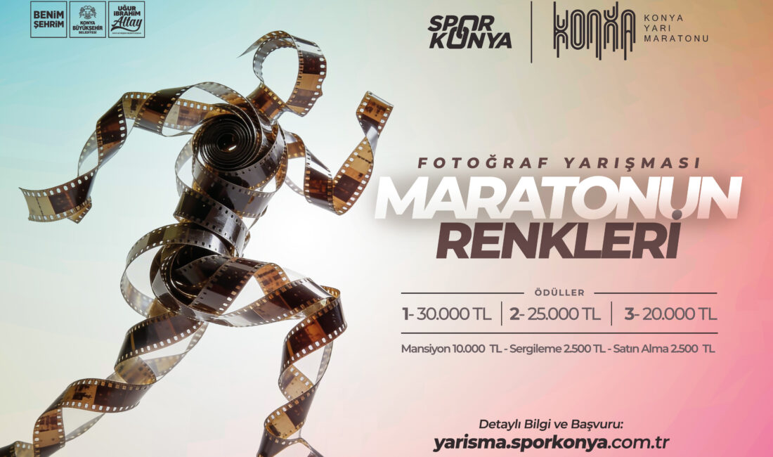 Konya Büyükşehir Belediyesi, Uluslararası Konya Yarı Maratonu çerçevesinde “Maratonun Renkleri”