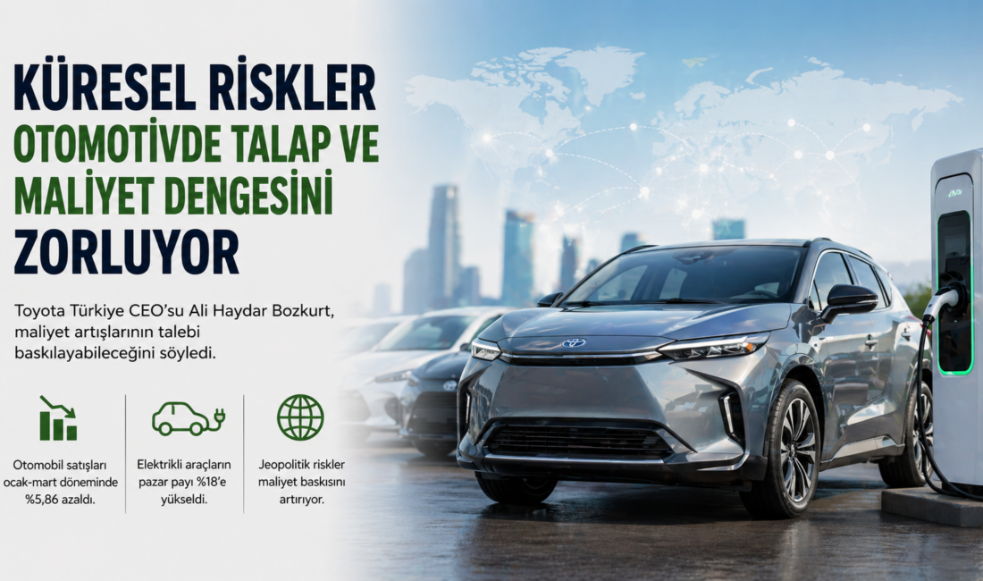 Toyota Türkiye CEO’su Ali Haydar Bozkurt, otomotivde maliyet artışlarının talebi