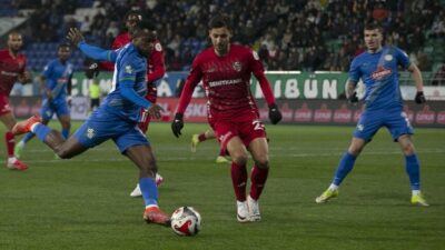 Trendyol Süper Lig’in 29. haftasında Çaykur Rizespor, sahasında geriye düştüğü
