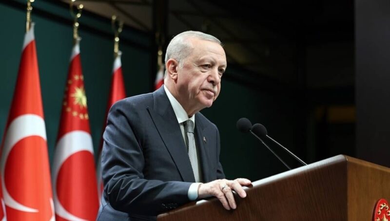Cumhurbaşkanı Recep Tayyip Erdoğan başkanlığında başlayan Kabine Toplantısı’nda Orta Doğu’daki