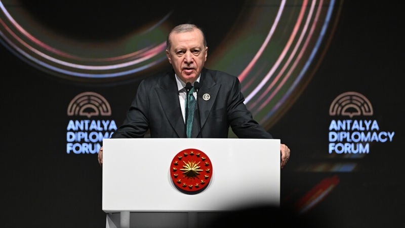 Cumhurbaşkanı Recep Tayyip Erdoğan, Antalya Diplomasi Forumu’nun açılış oturumunda Türkiye’nin