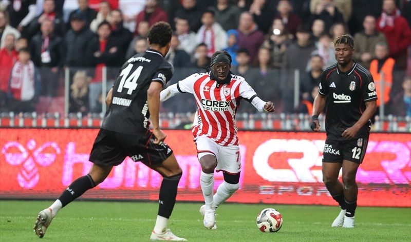 Trendyol Süper Lig’in 30. haftasında Samsunspor, sahasında ağırladığı Beşiktaş’ı 2-1