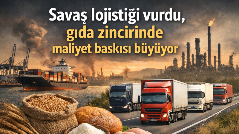 İran merkezli savaşın derinleşmesi, bölgedeki deniz taşımacılığını aksatırken kara yolunu