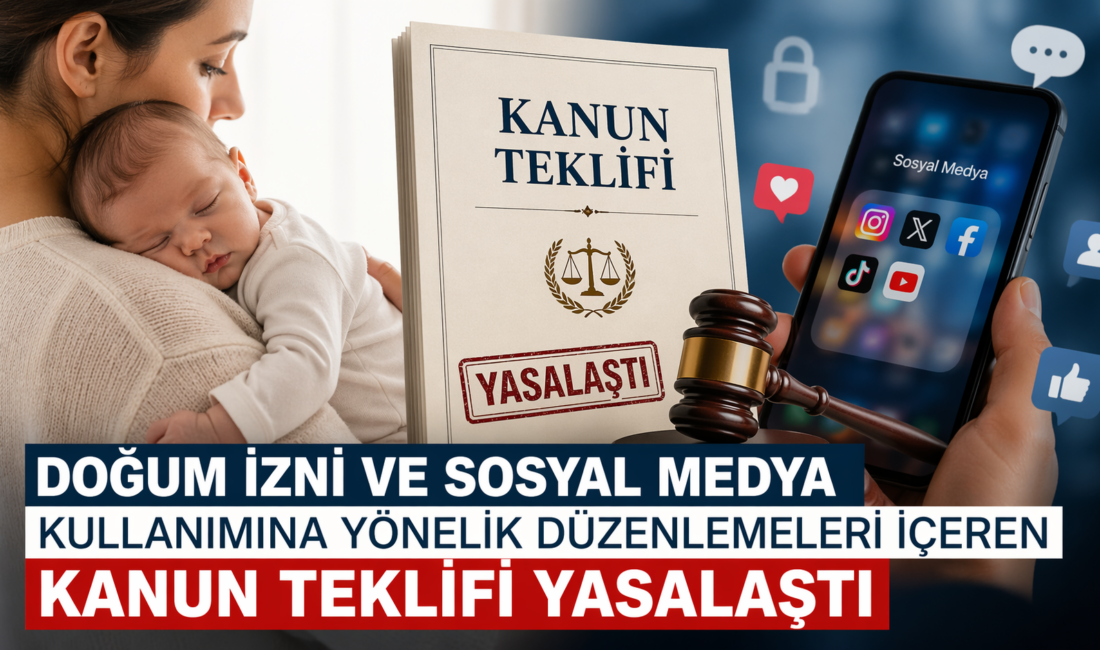 TBMM Genel Kurulunda, doğum izni süresinin uzatılması ile 15 yaş