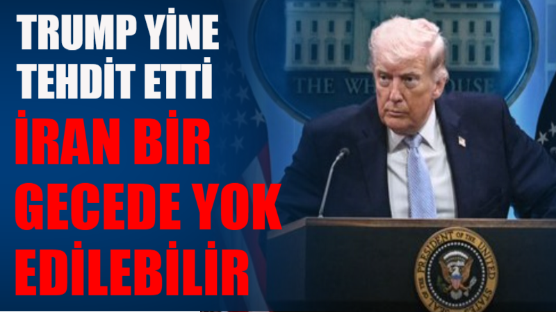 ABD Başkanı Donald Trump, İran’la görüşmelerin sürdüğünü ancak anlaşma sağlanmaması