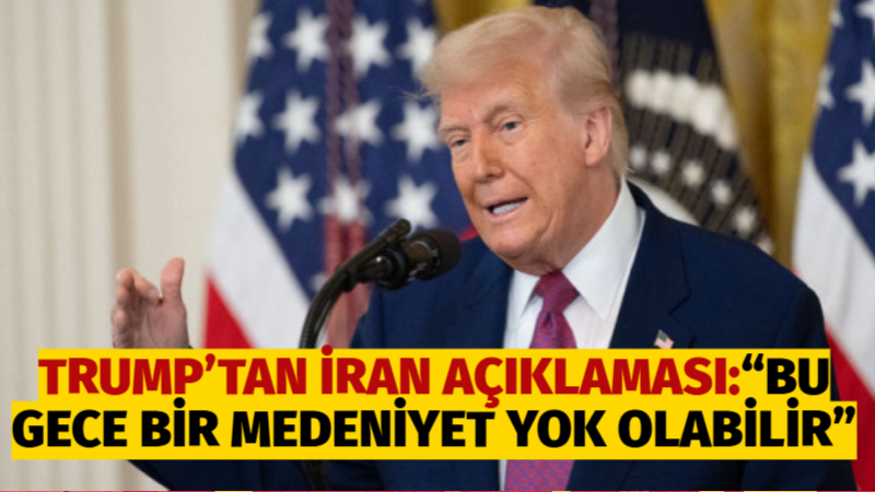 ABD Başkanı Donald Trump, İran’a ilişkin yaptığı açıklamada “Bu gece