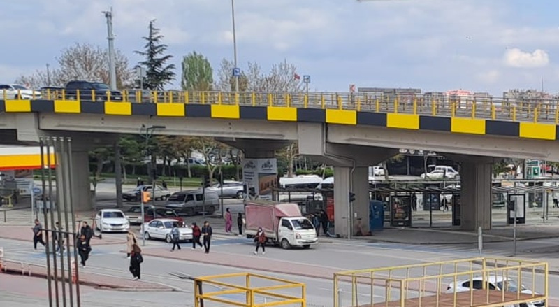 Konya’da Yeni İstanbul Yolu’nda yapılacak bakım ve montaj çalışmaları nedeniyle